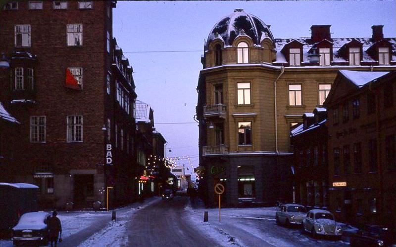 What Uppsala, Sweden looked like in the 1960s