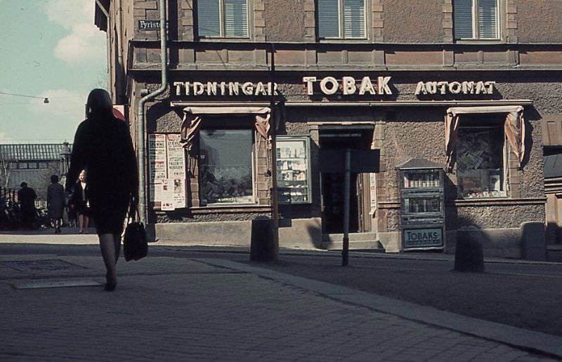 What Uppsala, Sweden looked like in the 1960s