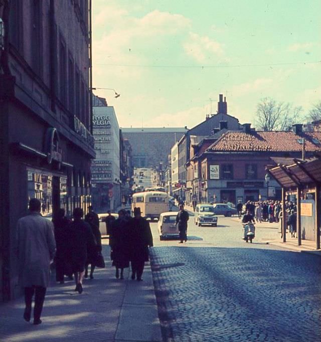 What Uppsala, Sweden looked like in the 1960s