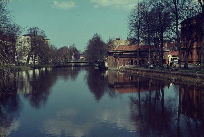 What Uppsala, Sweden looked like in the 1960s