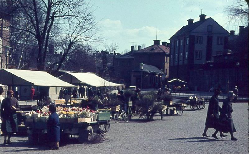 What Uppsala, Sweden looked like in the 1960s