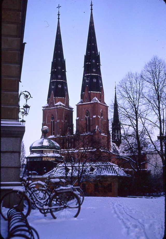 What Uppsala, Sweden looked like in the 1960s