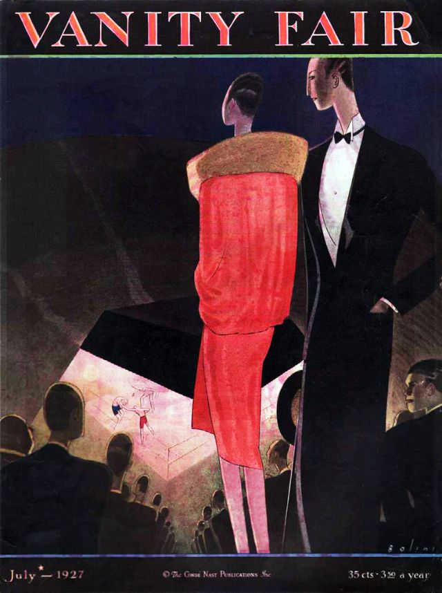 Vanity Fair cover, July 1927
