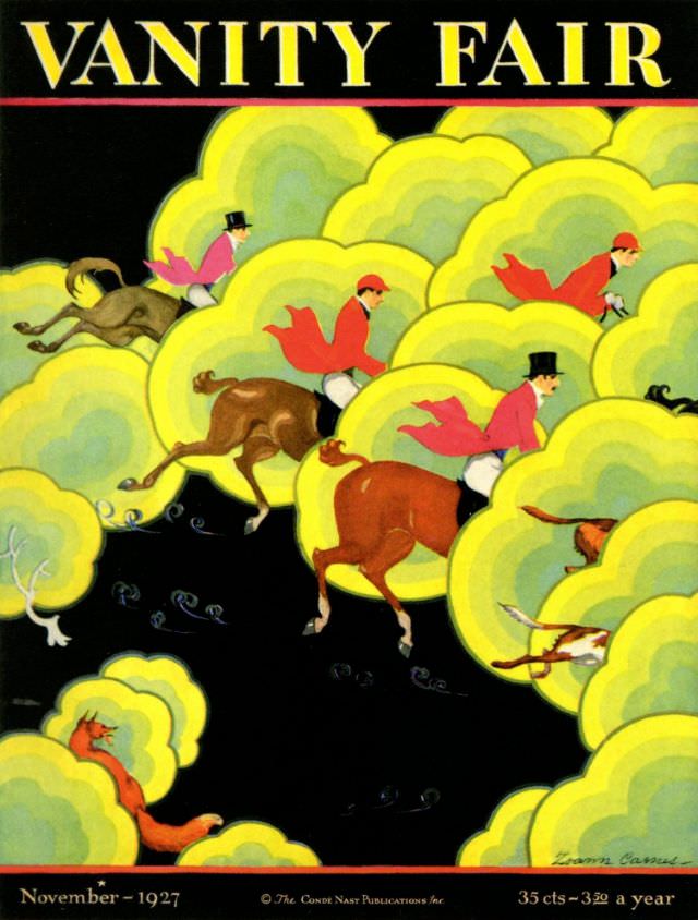 Vanity Fair cover, November 1927