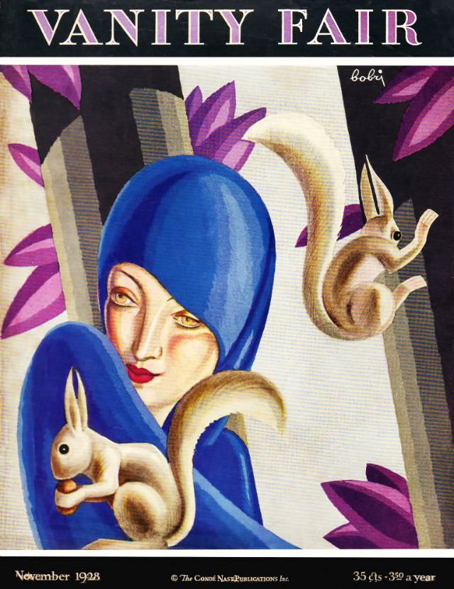 Vanity Fair cover, November 1928