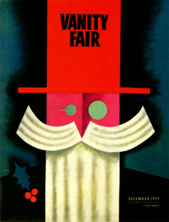 Vanity Fair cover, December 1929