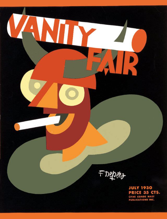 Vanity Fair cover, July 1930