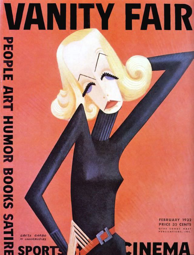 Vanity Fair cover, February 1932