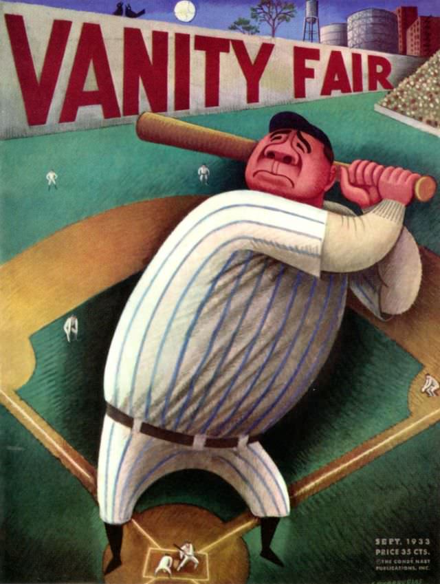 Vanity Fair cover, September 1933