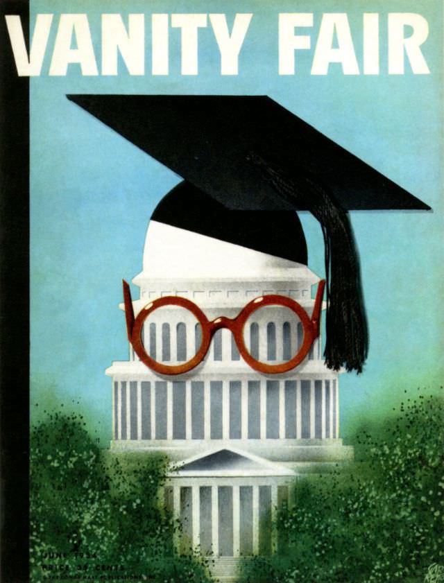 Vanity Fair cover, June 1934