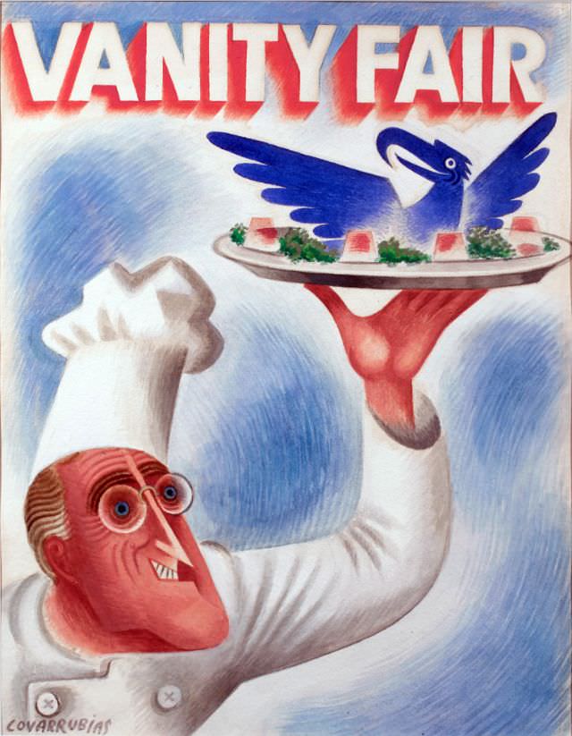 Vanity Fair cover, November 1934