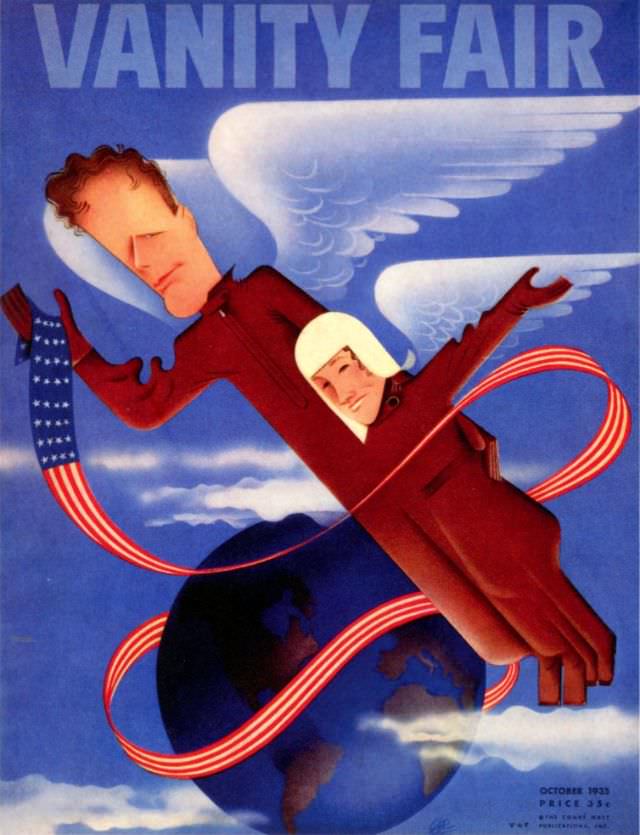 Vanity Fair cover, October 1935