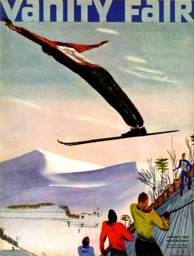 Vanity Fair cover, June 1936