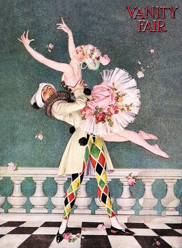 Vanity Fair cover, January 1917