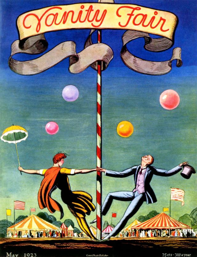 Vanity Fair cover, May 1923