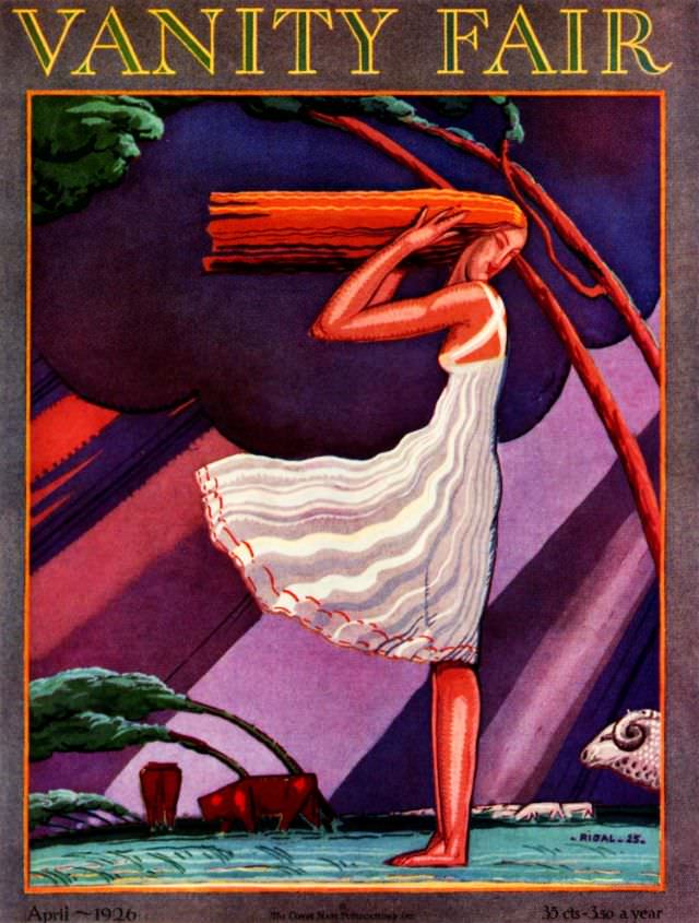 Vanity Fair cover, April 1926