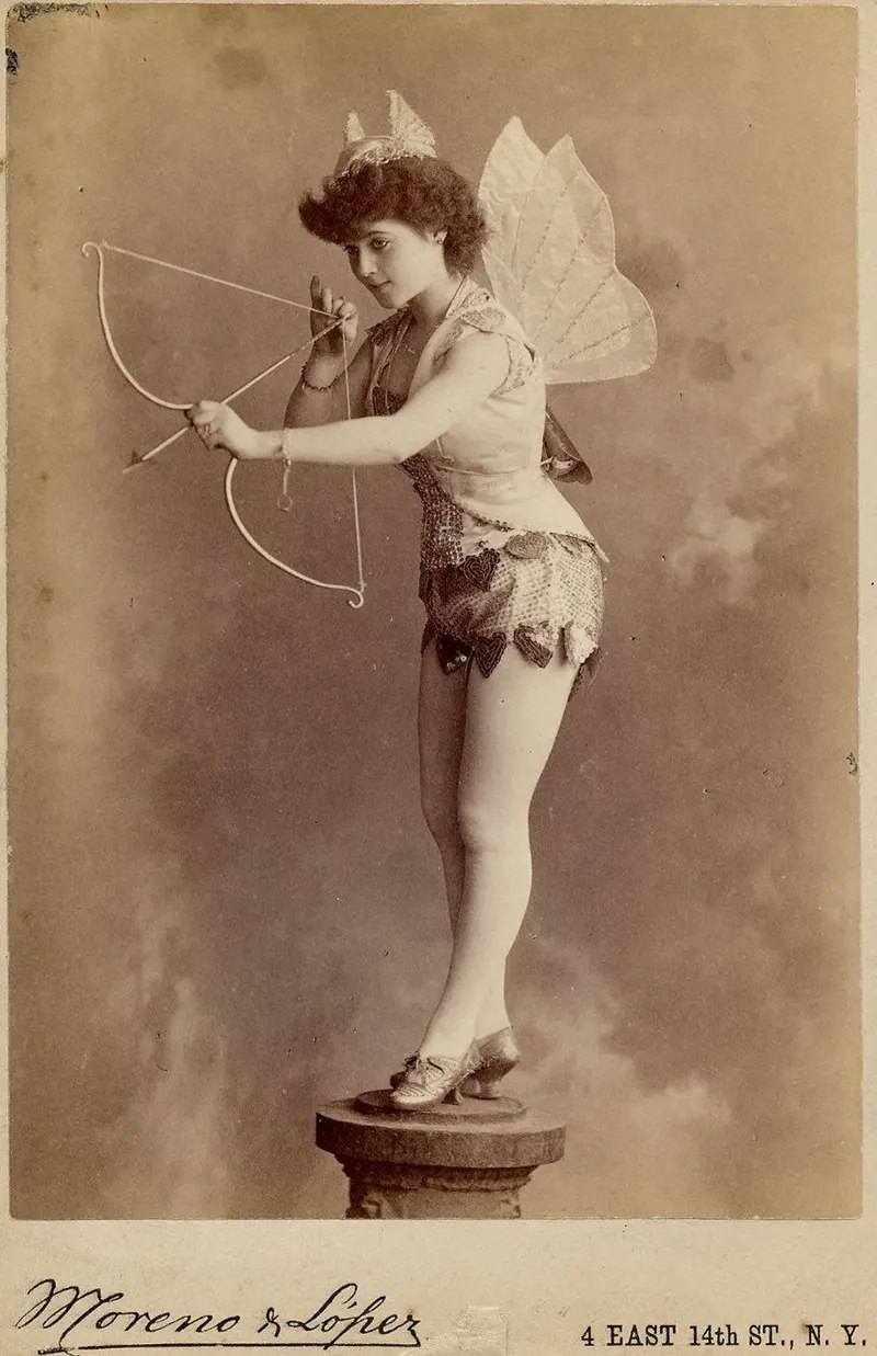 Victorian Burlesque Dancers and their Interesting costumes from the 1890s