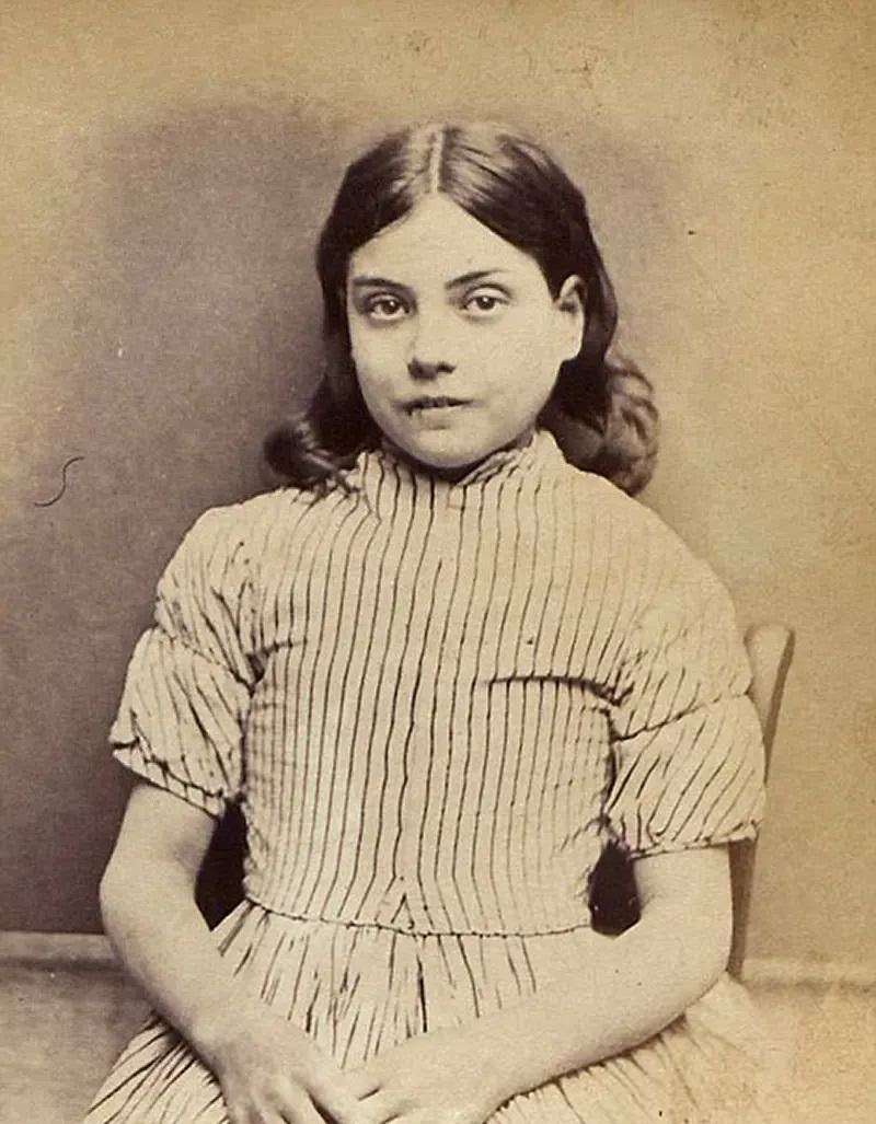 Martha Herbert, 12, was sentenced to 42 days of hard labor at Oxford Castle prison for stealing half a shilling and six pence, on February 23, 1871.