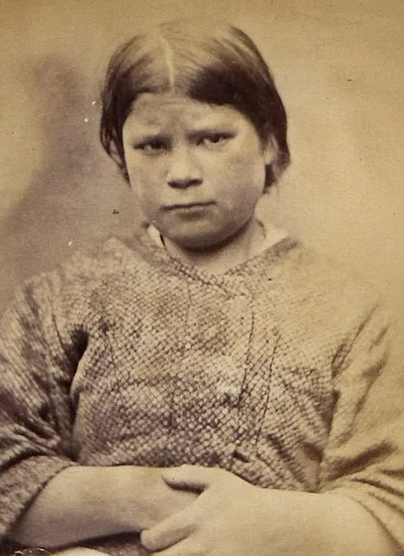 Sophia Noreutt, 14, was ordered to carry out two days hard labor at Oxford Castle prison for stealing wood on May 4, 1872.
