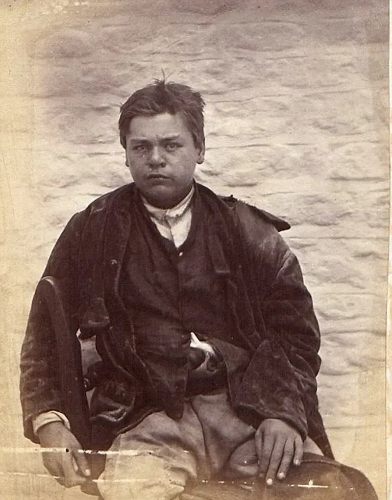 John Davis, 19, was sentenced to one-month of hard labor at Oxford Castle prison for stealing trousers, June 16, 1870.
