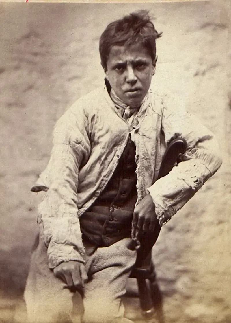 Robert Hall, 13, was sentenced to 14 days of hard labor in Oxford Castle prison for stealing a leather strap, June 17 1870.