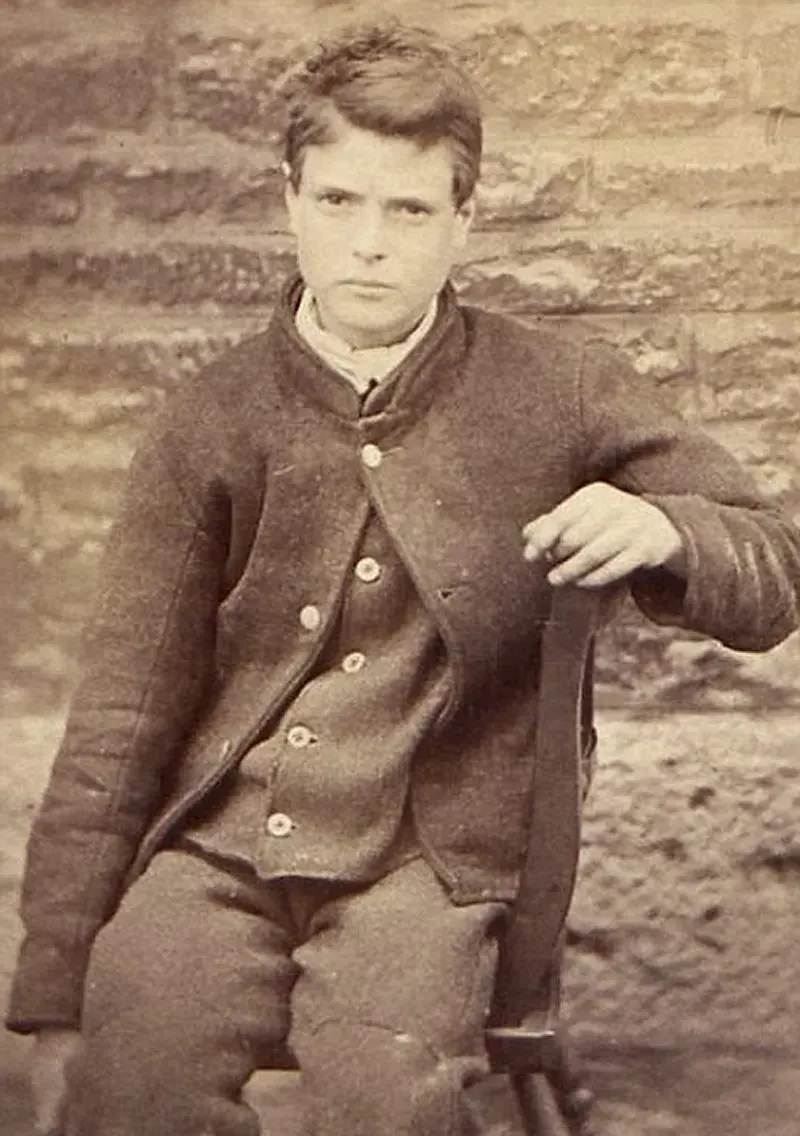 Samuel Currey, 16, was handed 21 days of hard labor along, with his friend George Sucknott, for stealing trousers on April 9, 1870.