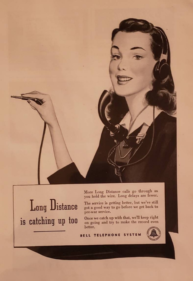 The Voice with a Smile: Vintage Bell Telephone System ads from Between the 1930s and 1950s