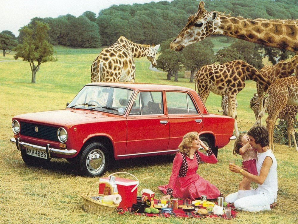 Stunning Vintage Advertisements of Soviet Cars from the 1970s and 1980s