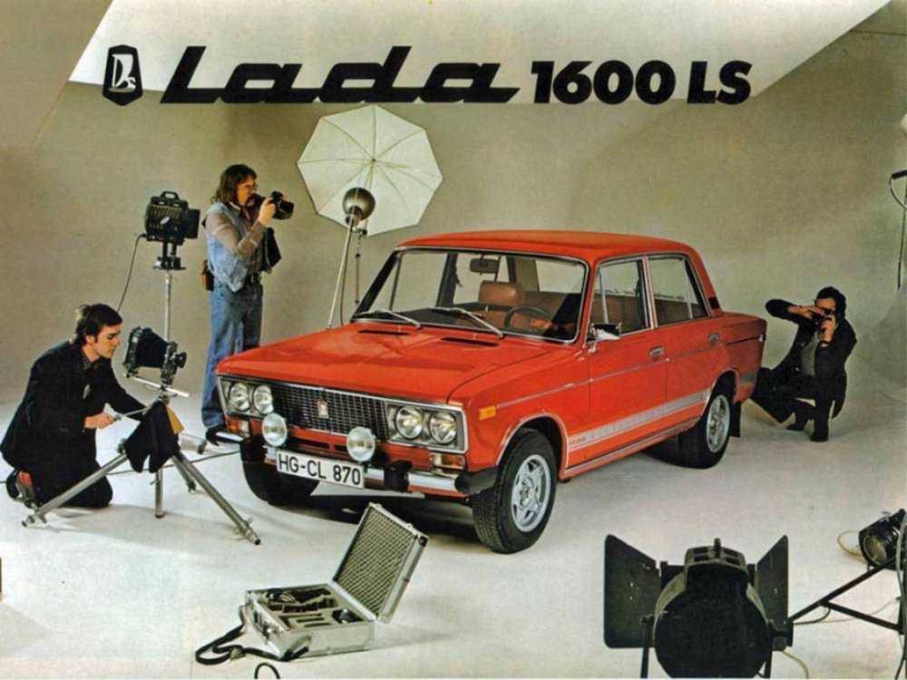 Stunning Vintage Advertisements of Soviet Cars from the 1970s and 1980s