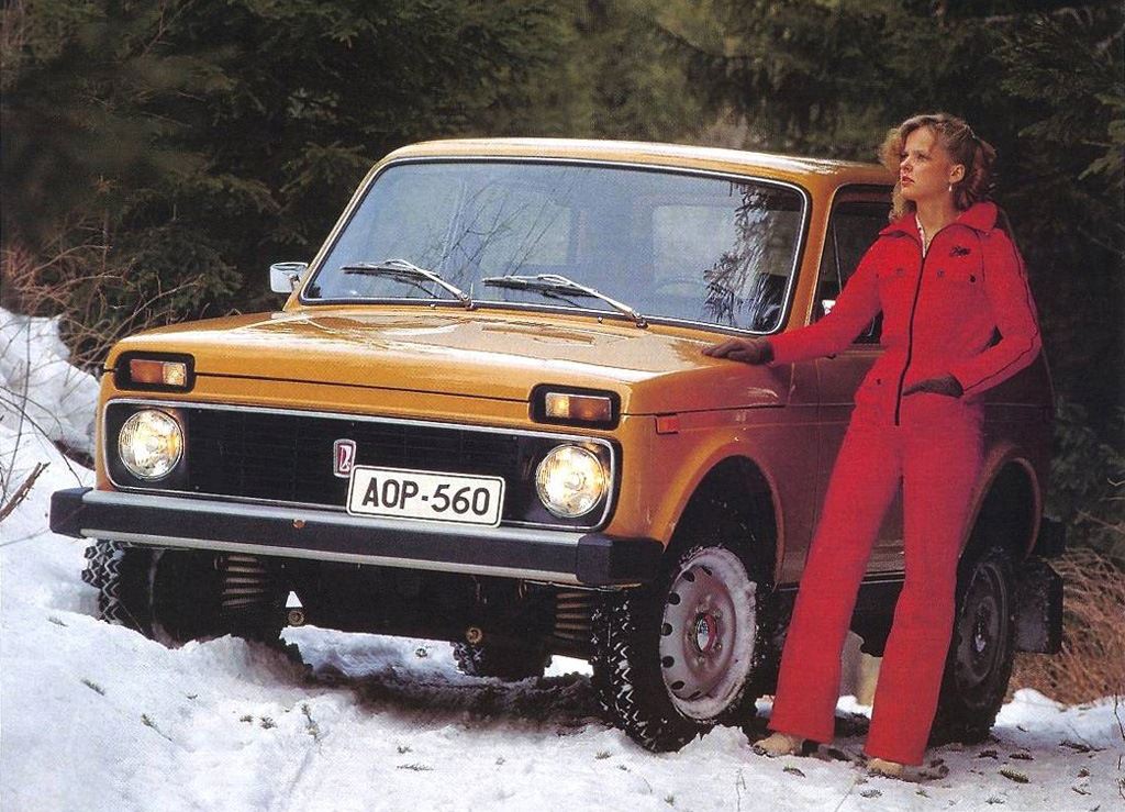 Stunning Vintage Advertisements of Soviet Cars from the 1970s and 1980s