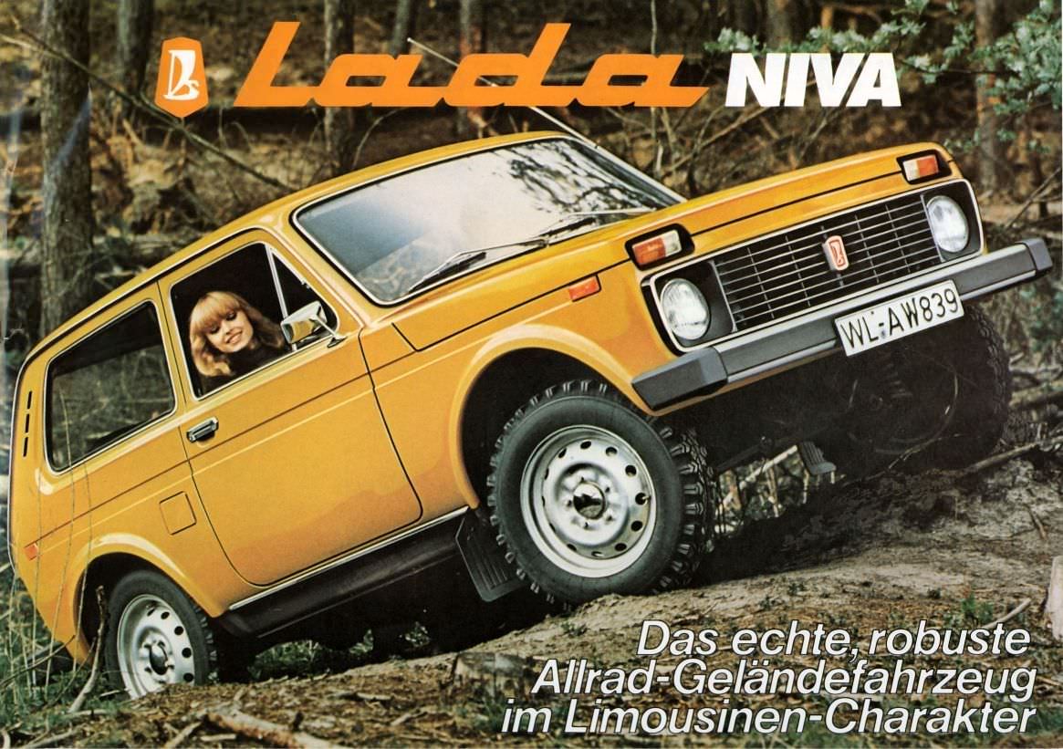 Stunning Vintage Advertisements of Soviet Cars from the 1970s and 1980s