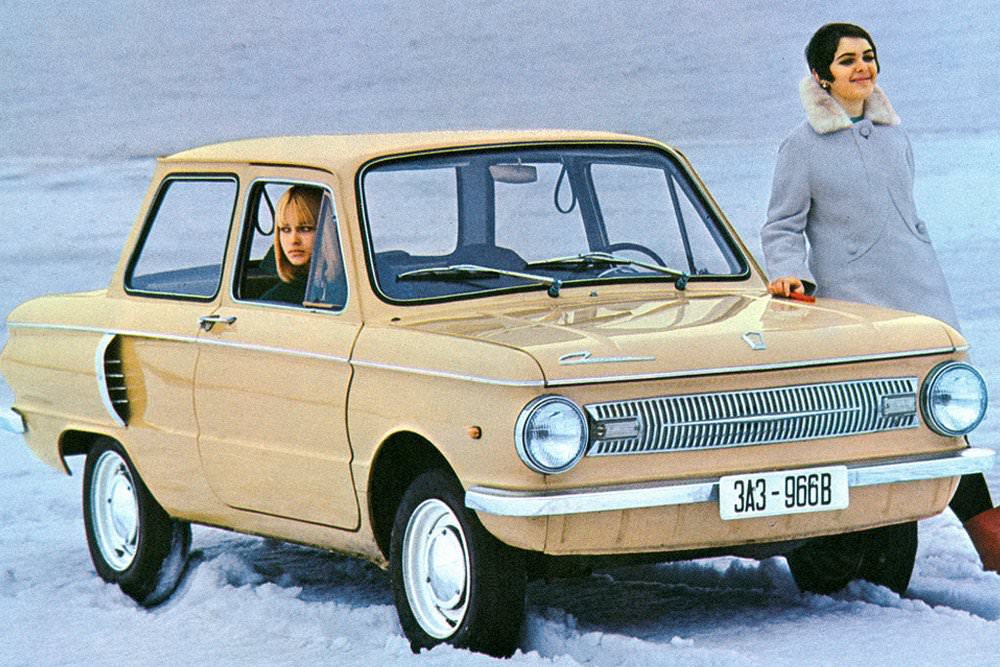 Stunning Vintage Advertisements of Soviet Cars from the 1970s and 1980s