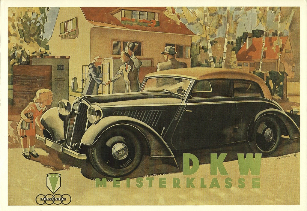 DKW advertising, 1932.