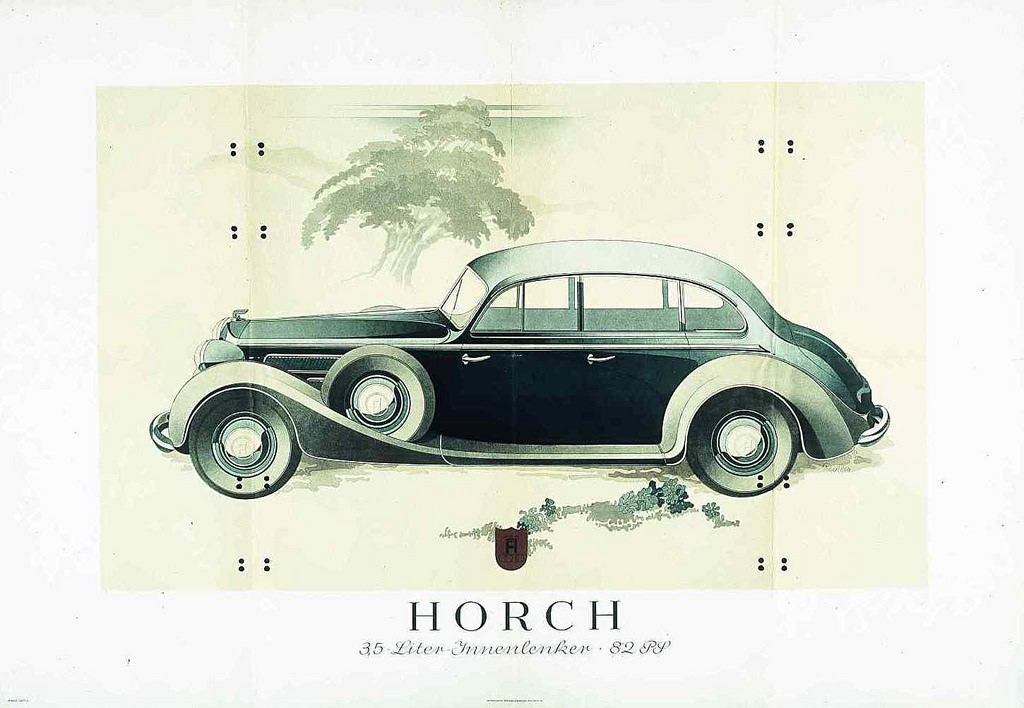 Horch advertising, August 1937.