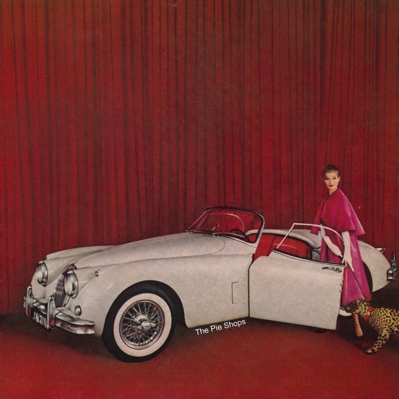 Only 7,500 Americans Can Get a New Jaguar This Year – New Jaguar XK150 Roadster.