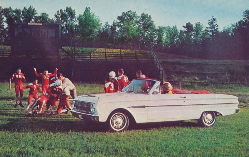 1963 Ford Falcon Sports Convertible.