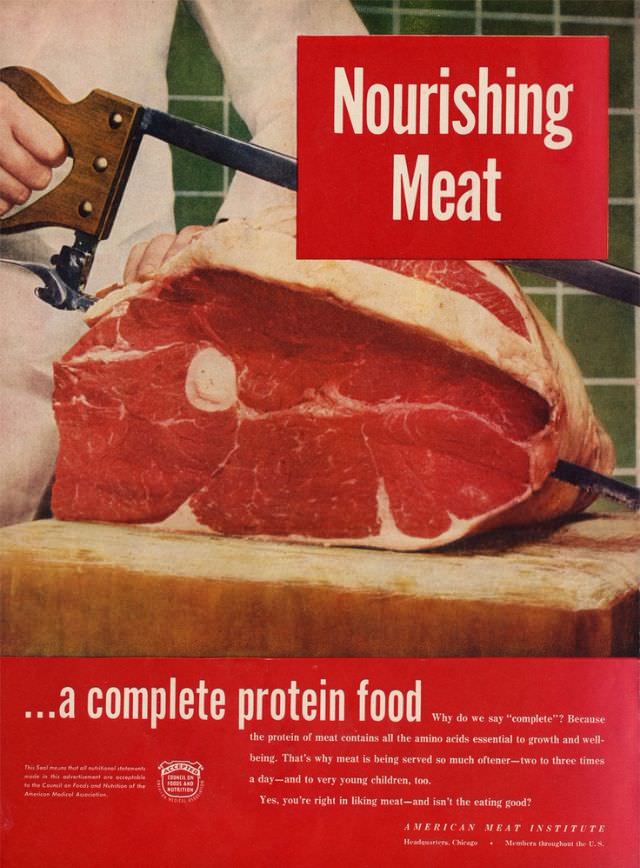 Ridiculous Vintage Food Ads that would be Banned Today, 1940s-1960s