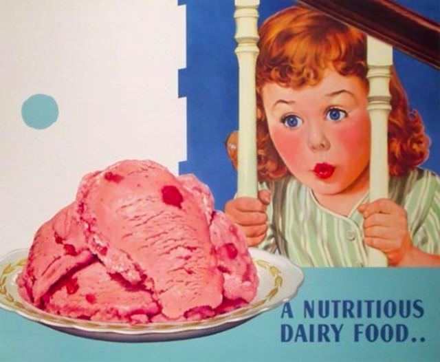 Ridiculous Vintage Food Ads that would be Banned Today, 1940s-1960s
