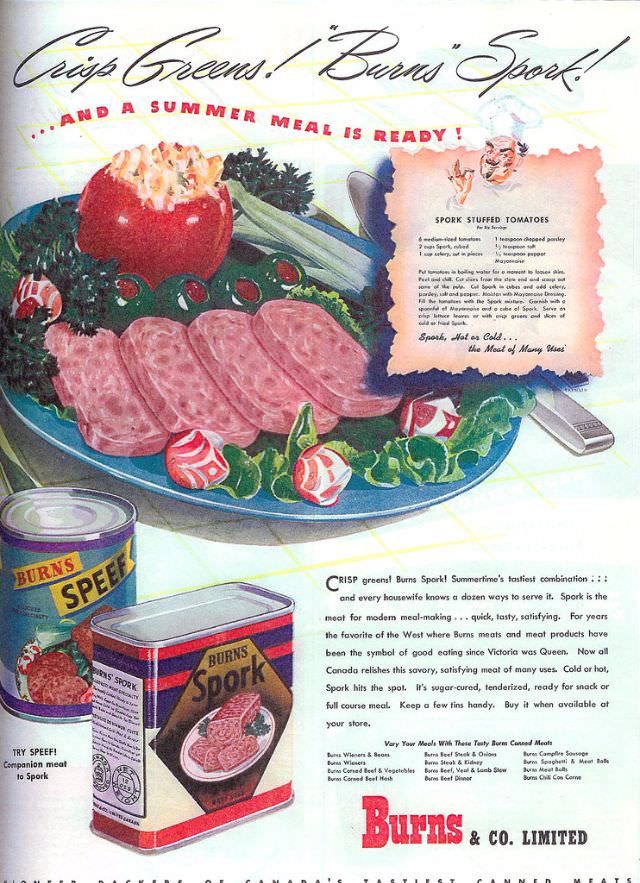 Ridiculous Vintage Food Ads that would be Banned Today, 1940s-1960s