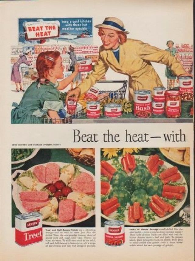 Ridiculous Vintage Food Ads that would be Banned Today, 1940s-1960s