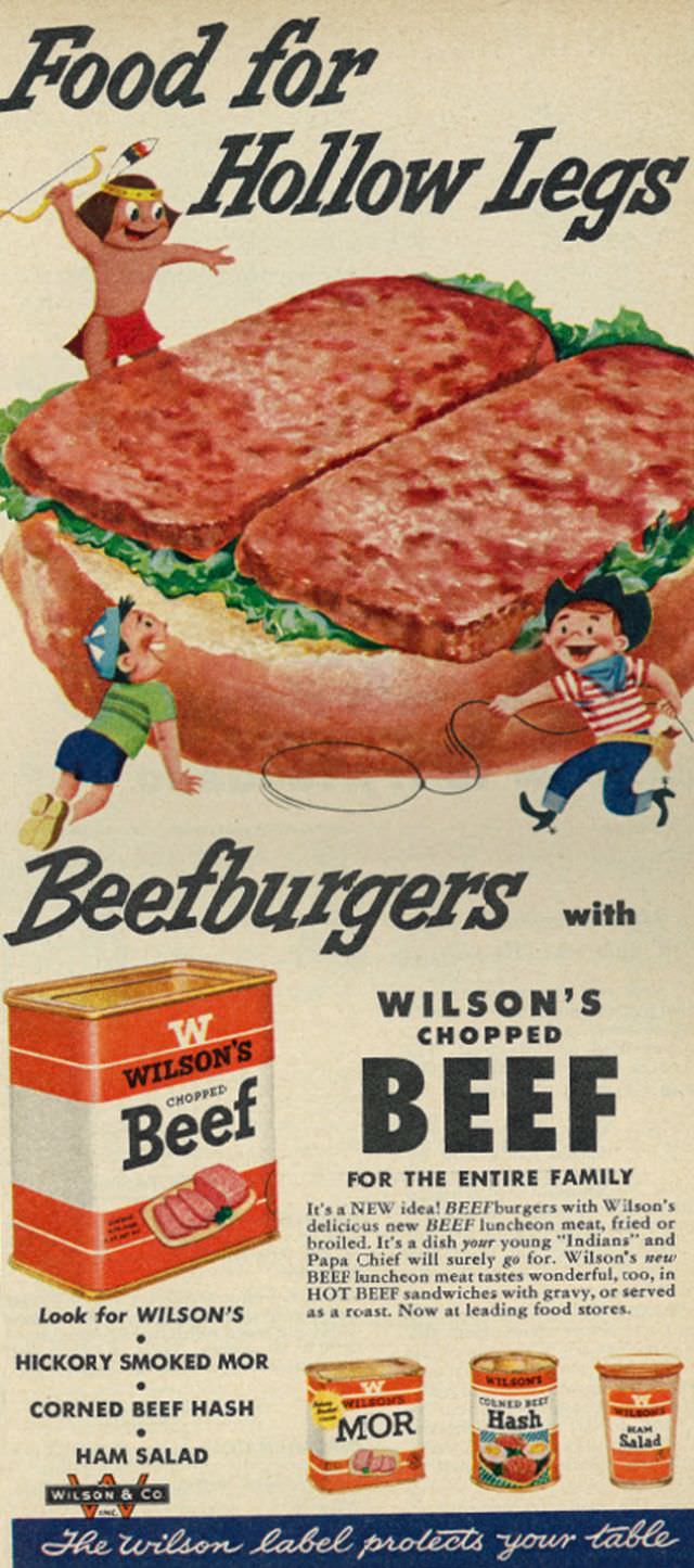 Ridiculous Vintage Food Ads that would be Banned Today, 1940s-1960s