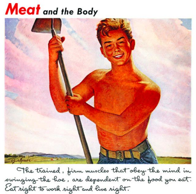 Ridiculous Vintage Food Ads that would be Banned Today, 1940s-1960s