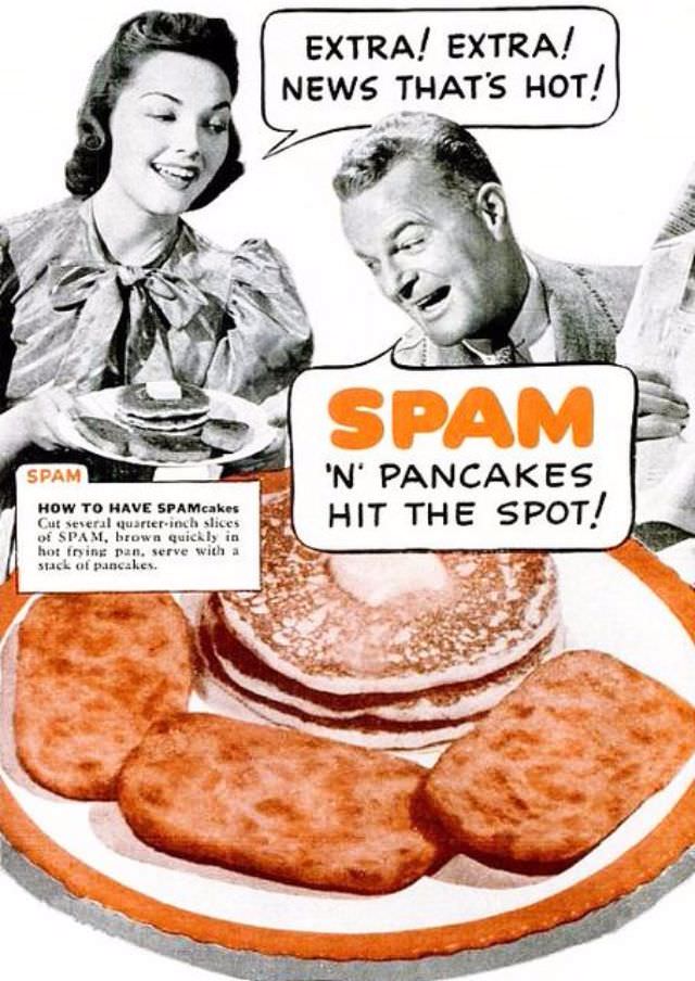 Ridiculous Vintage Food Ads that would be Banned Today, 1940s-1960s