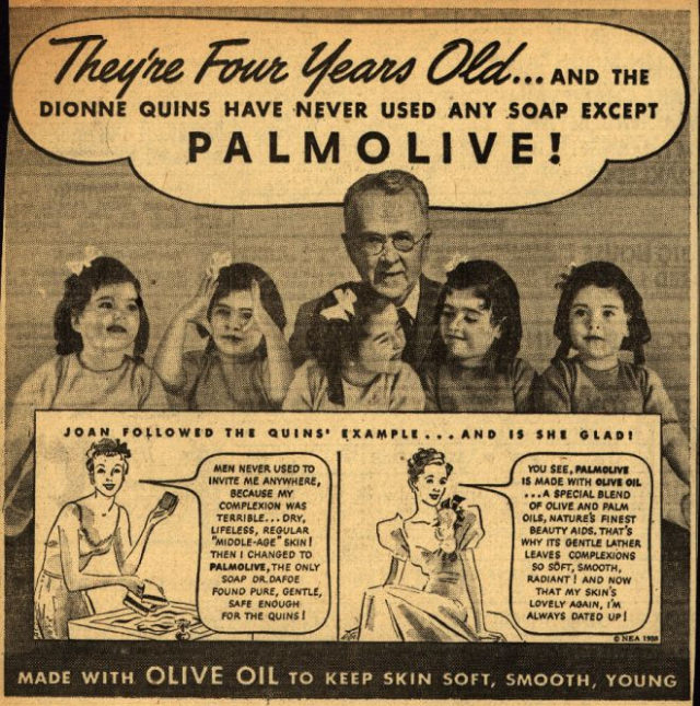 When the Right Soap was Necessary to save the Marriage, Vintage Palmolive Soap ads from the 1930s and 1940s