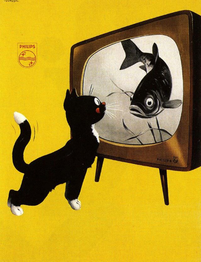 Philips TV, 1951.