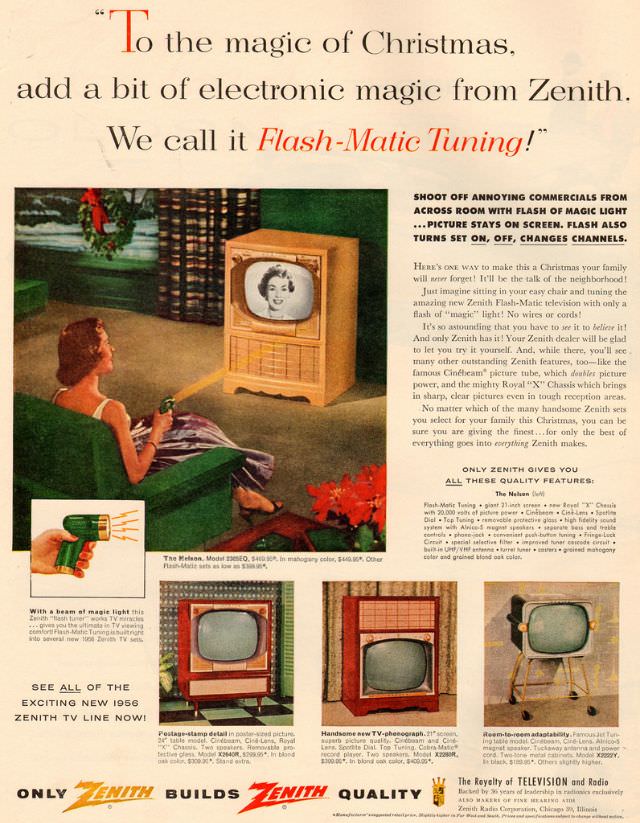 Zenith Television, 1955.