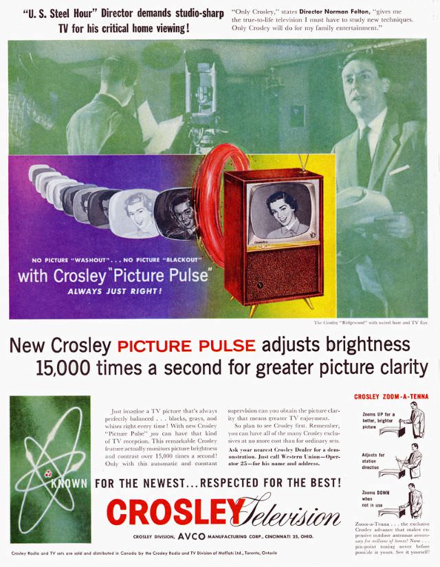 Crosley Television, 1956.