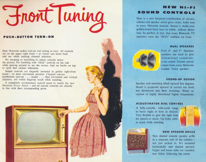 Motorola Front Tuning, 1956.