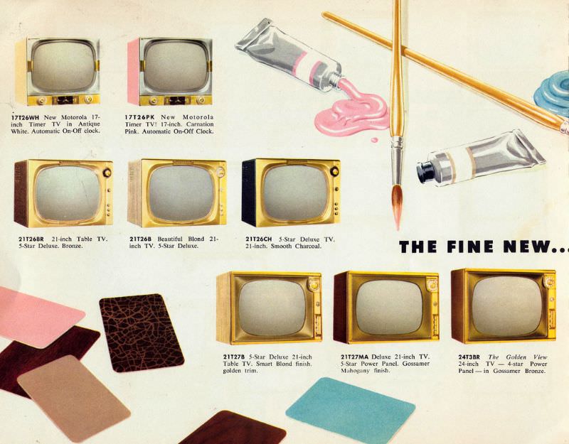 The Fine New Motorola TV, 1956