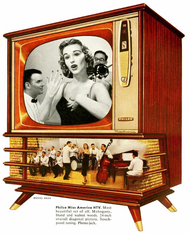 Miss America Philco TV, 1957.